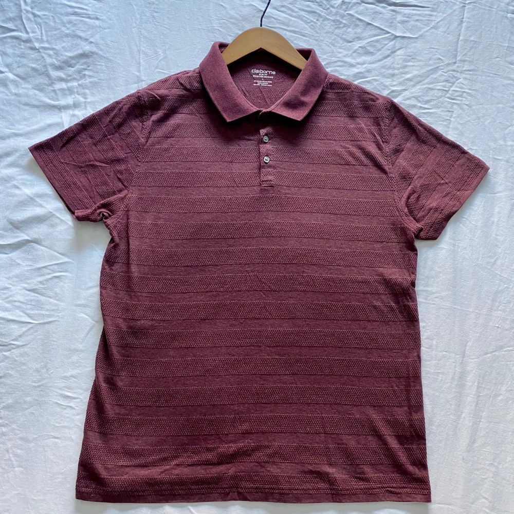 Claiborne Mens Polo - Slim Fit